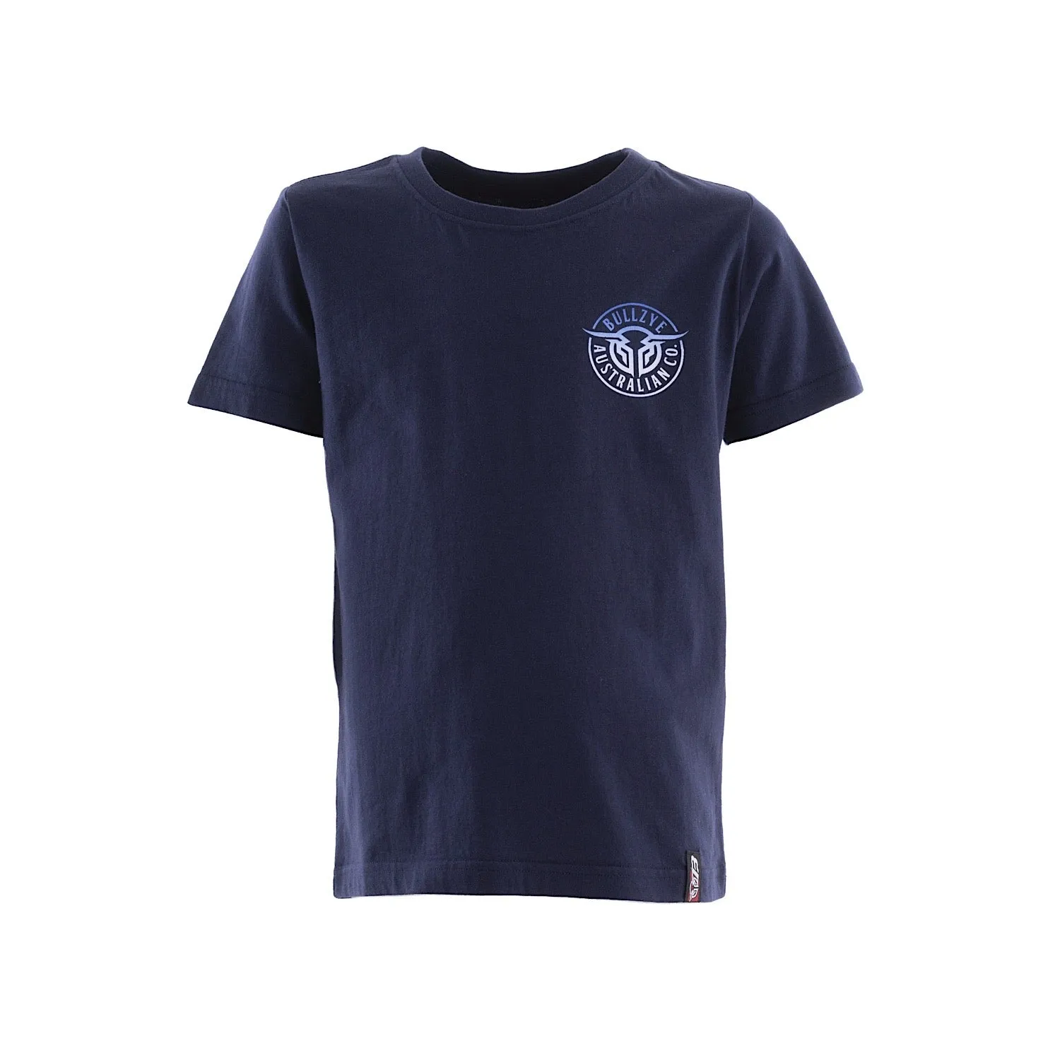 Bullzye Boy's Bullring Short Sleeve Tee Navy