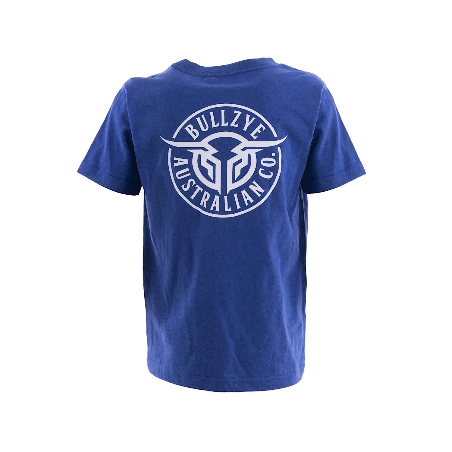 Bullzye Boy's Bullring Short Sleeve Tee Royal Blue