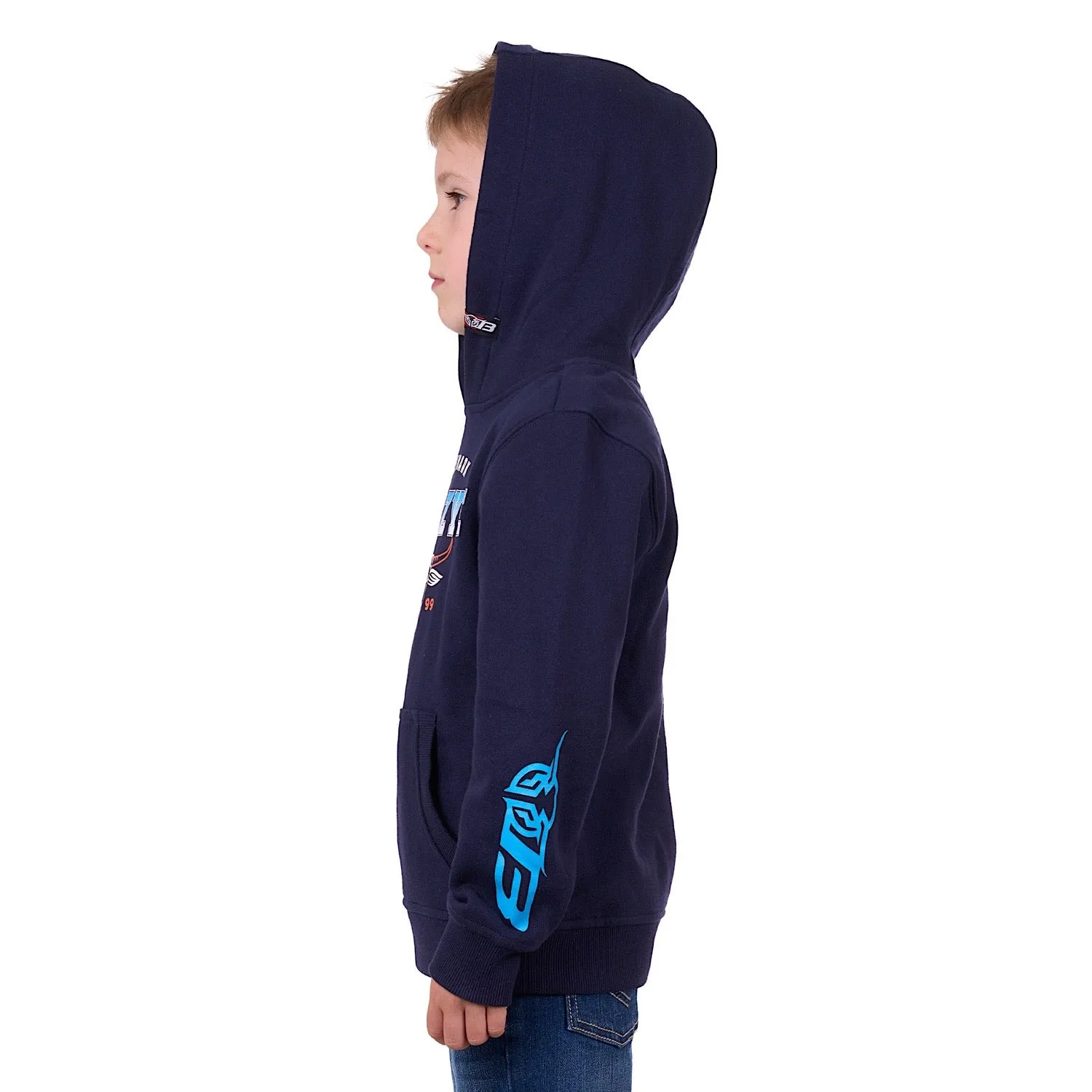 Bullzye Boy's Trade Pullover Hoodie Navy