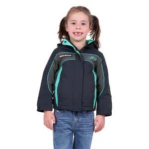 Bullzye Girl's Carla Jacket Dark Navy/Turquoise