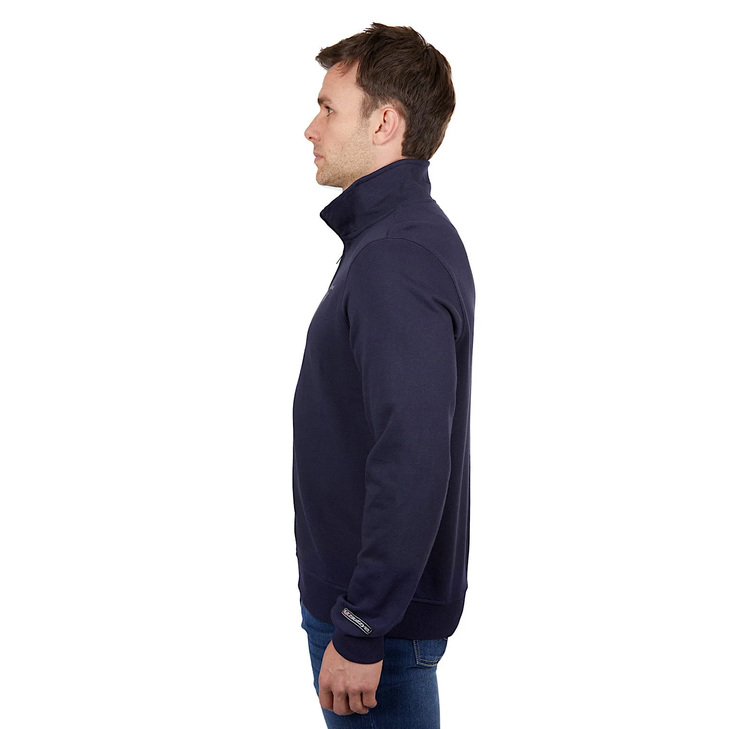 Bullzye Men's Aiden 1/4 Zip Pullover Navy