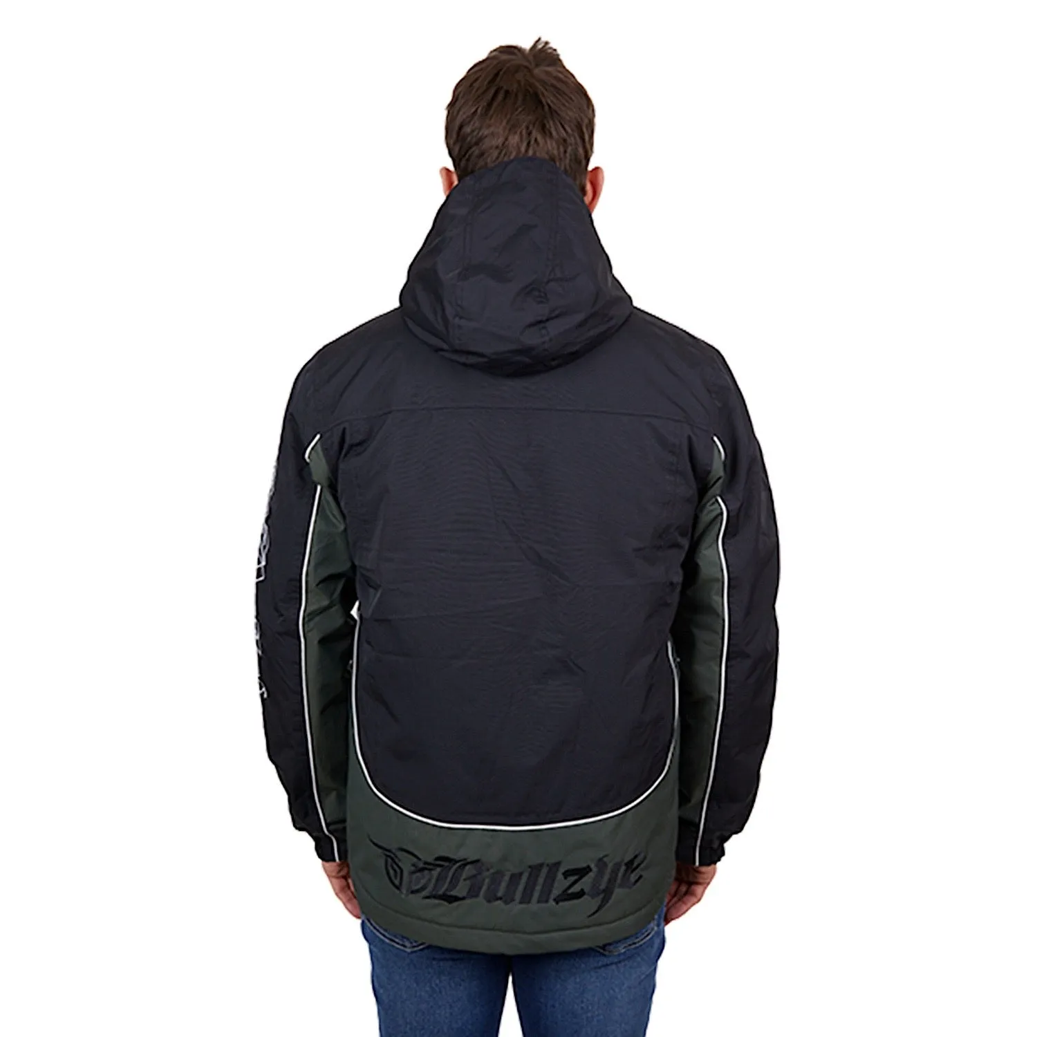 Bullzye Mens Bazooka Jacket Black/Green