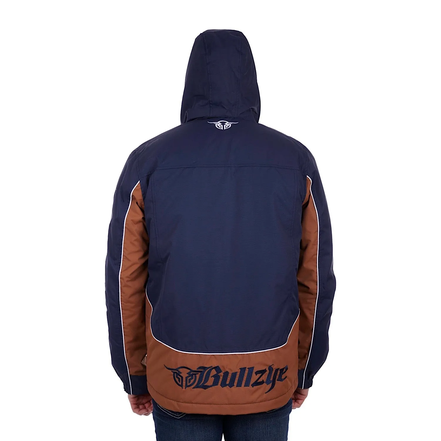 Bullzye Men's Bazooka Jacket - Navy / Tan