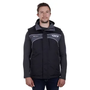 Bullzye Mens Bazooka Vest Black/Charcoal