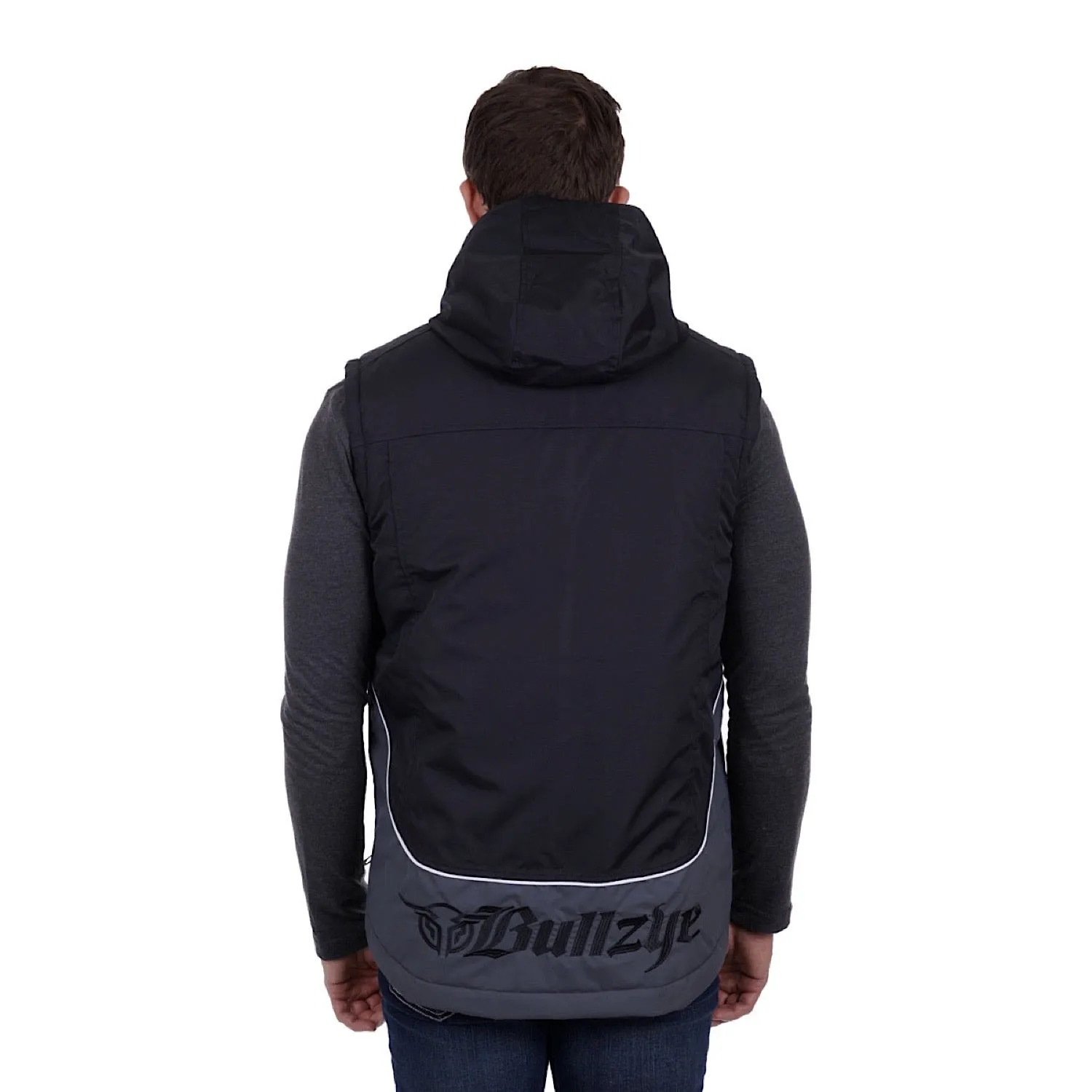 Bullzye Mens Bazooka Vest Black/Charcoal