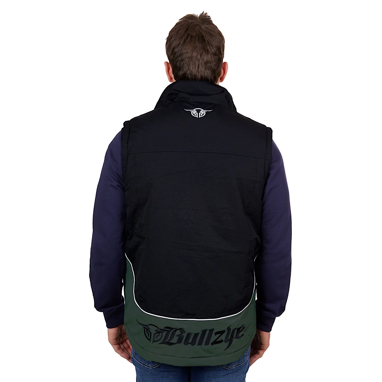 Bullzye Mens Bazooka Vest Black/Green