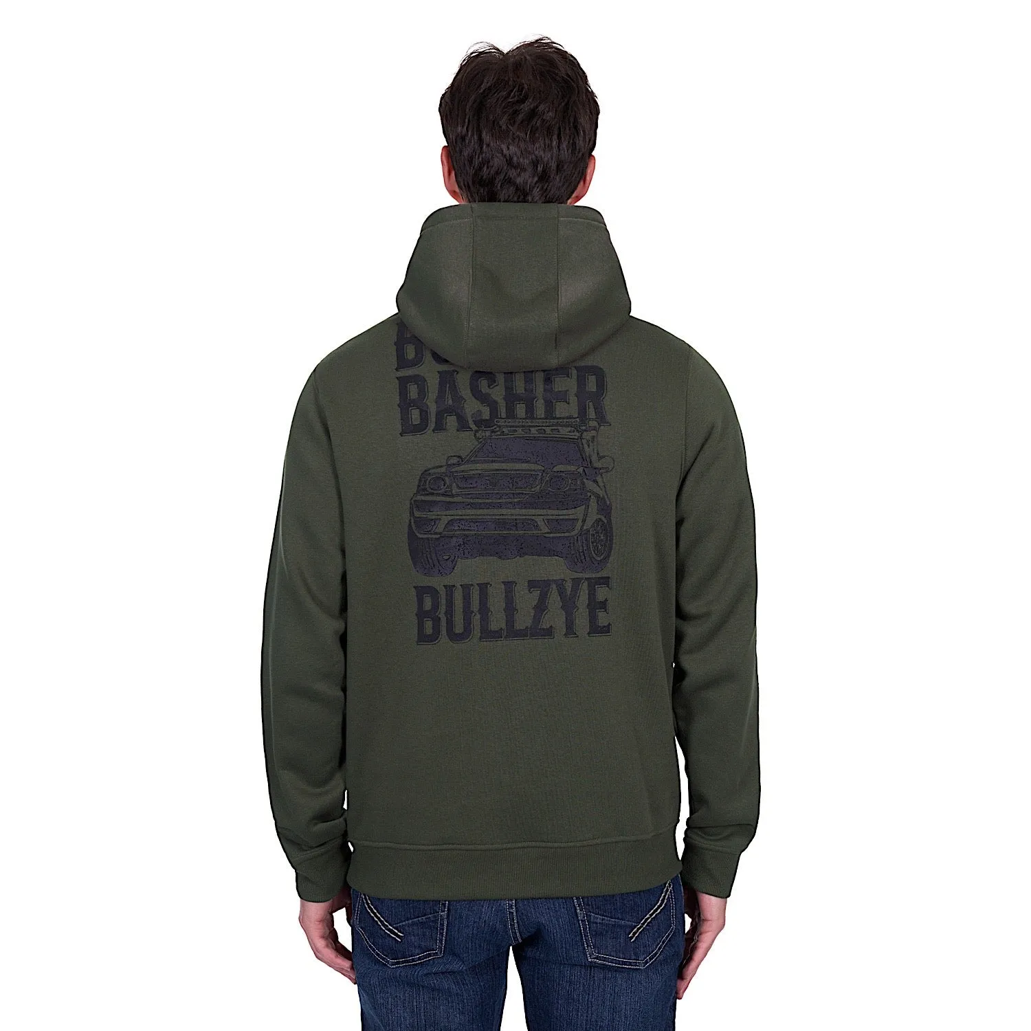 Bullzye Men's Bush Basher Hoodie - Green