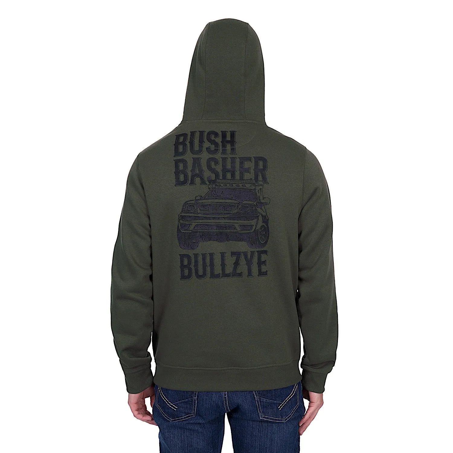 Bullzye Men's Bush Basher Hoodie - Green