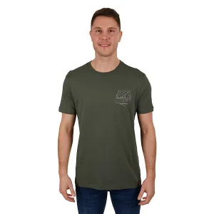 Bullzye Mens Dino Tee-Green