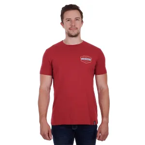 Bullzye Mens Ramsay S/S Tee Red