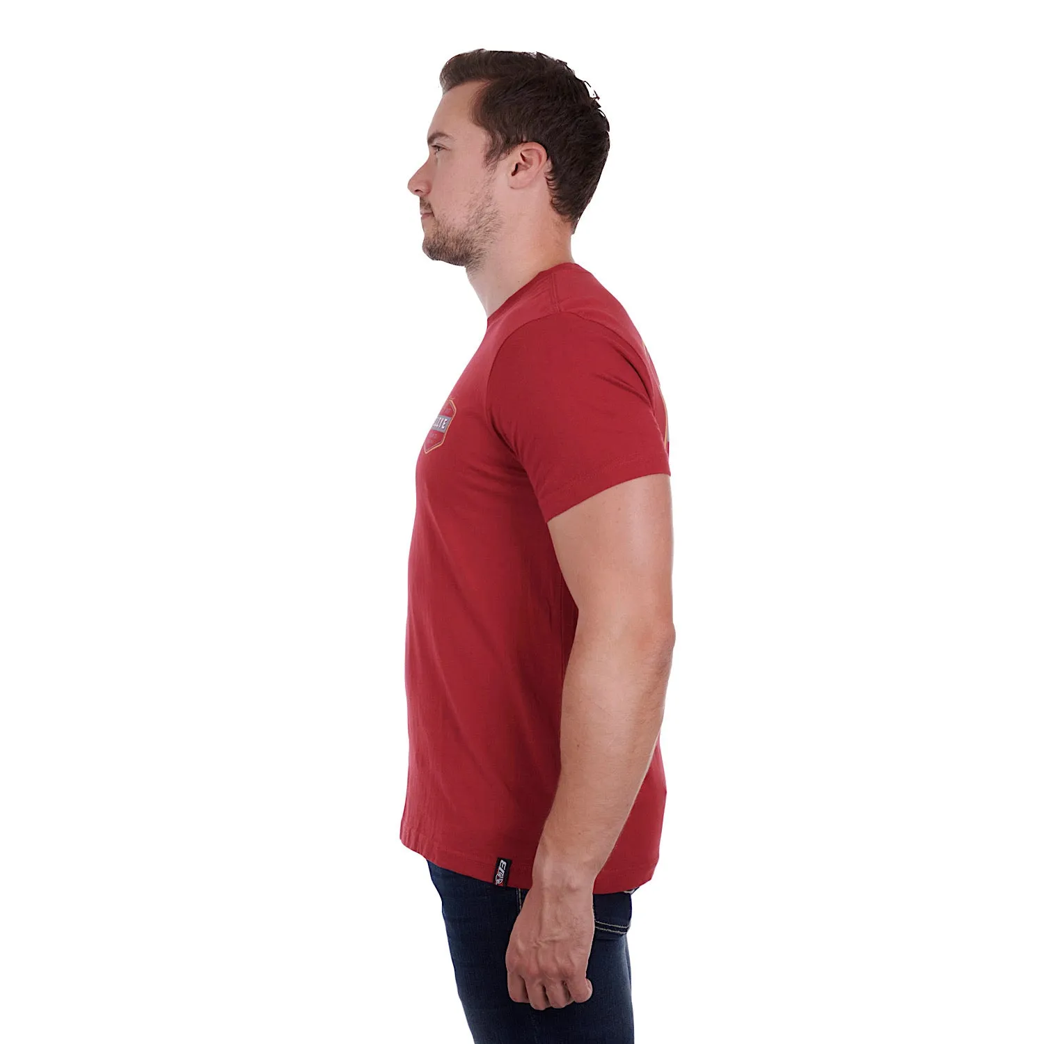 Bullzye Mens Ramsay S/S Tee Red