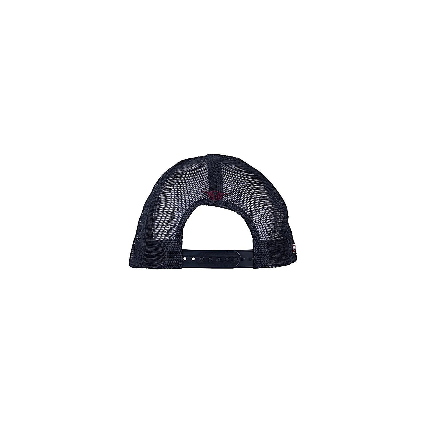 Bullzye Sid High Profile Trucker Cap - Navy/Red