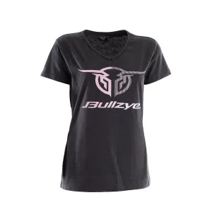 Bullzye Women's Authentic Tee - Charcoal Marle