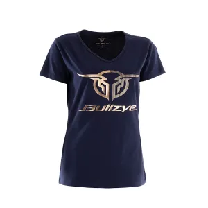 Bullzye Women's Authentic Tee - Navy