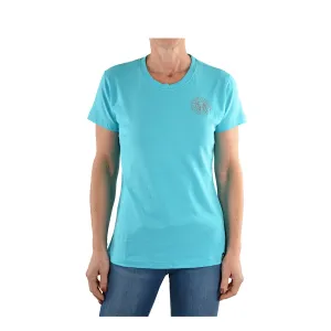 Bullzye Women's Bullring Tee - Aqua