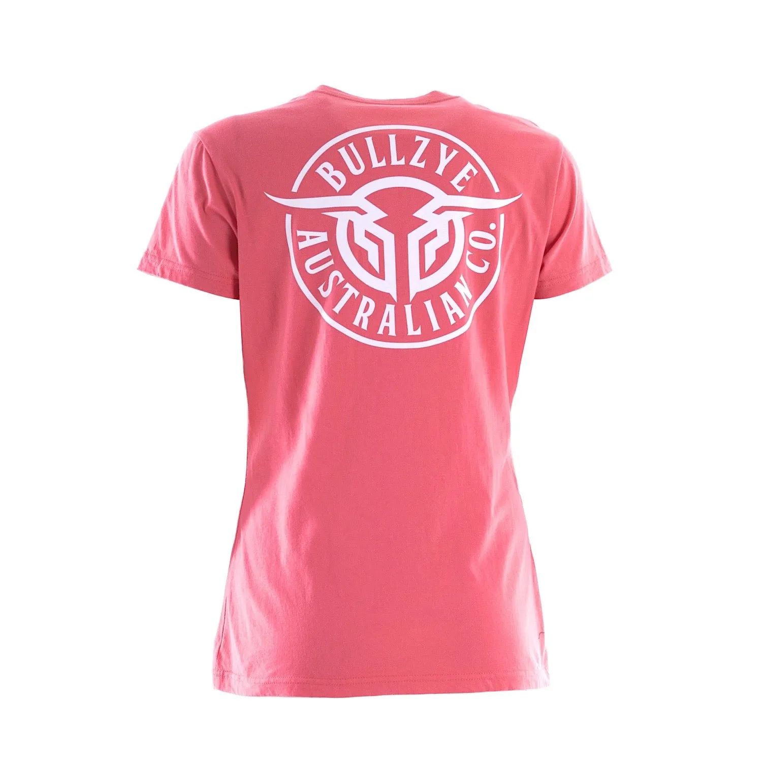 Bullzye Women's Bullring Tee - Coral