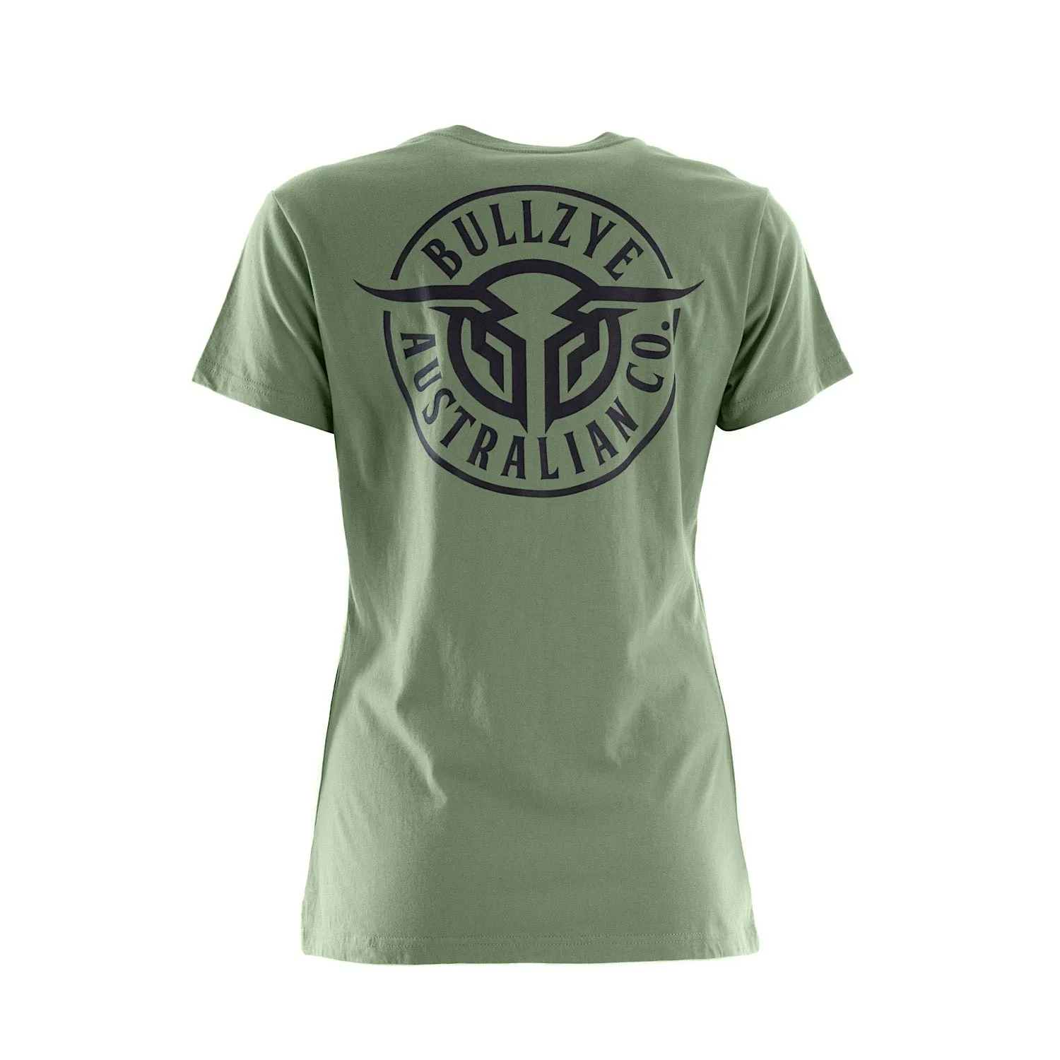Bullzye Women's Bullring Tee Moss