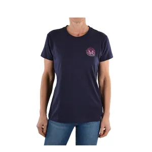 Bullzye Women's Bullring Tee - Navy