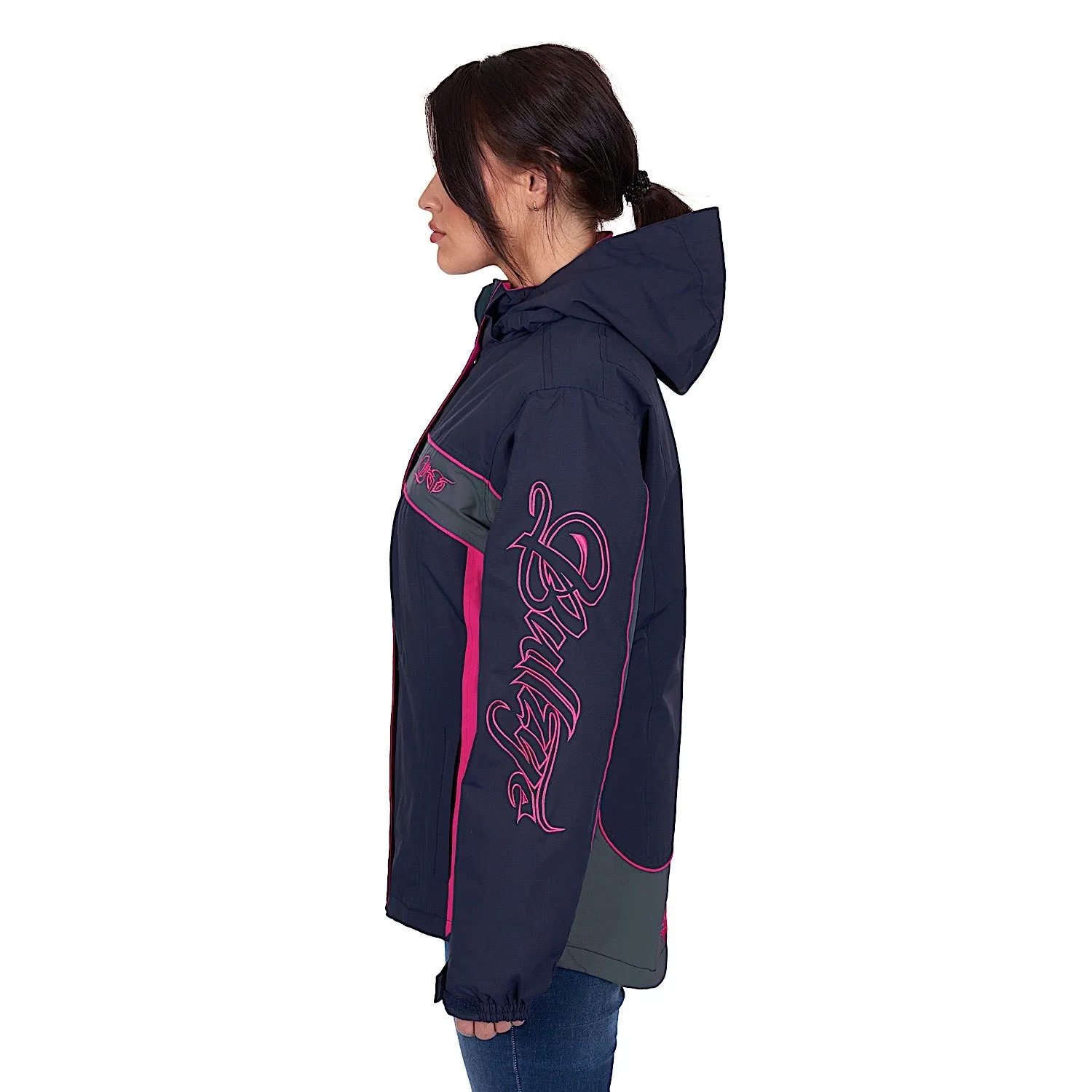 Bullzye Women's Carla Jacket - Navy / Pink