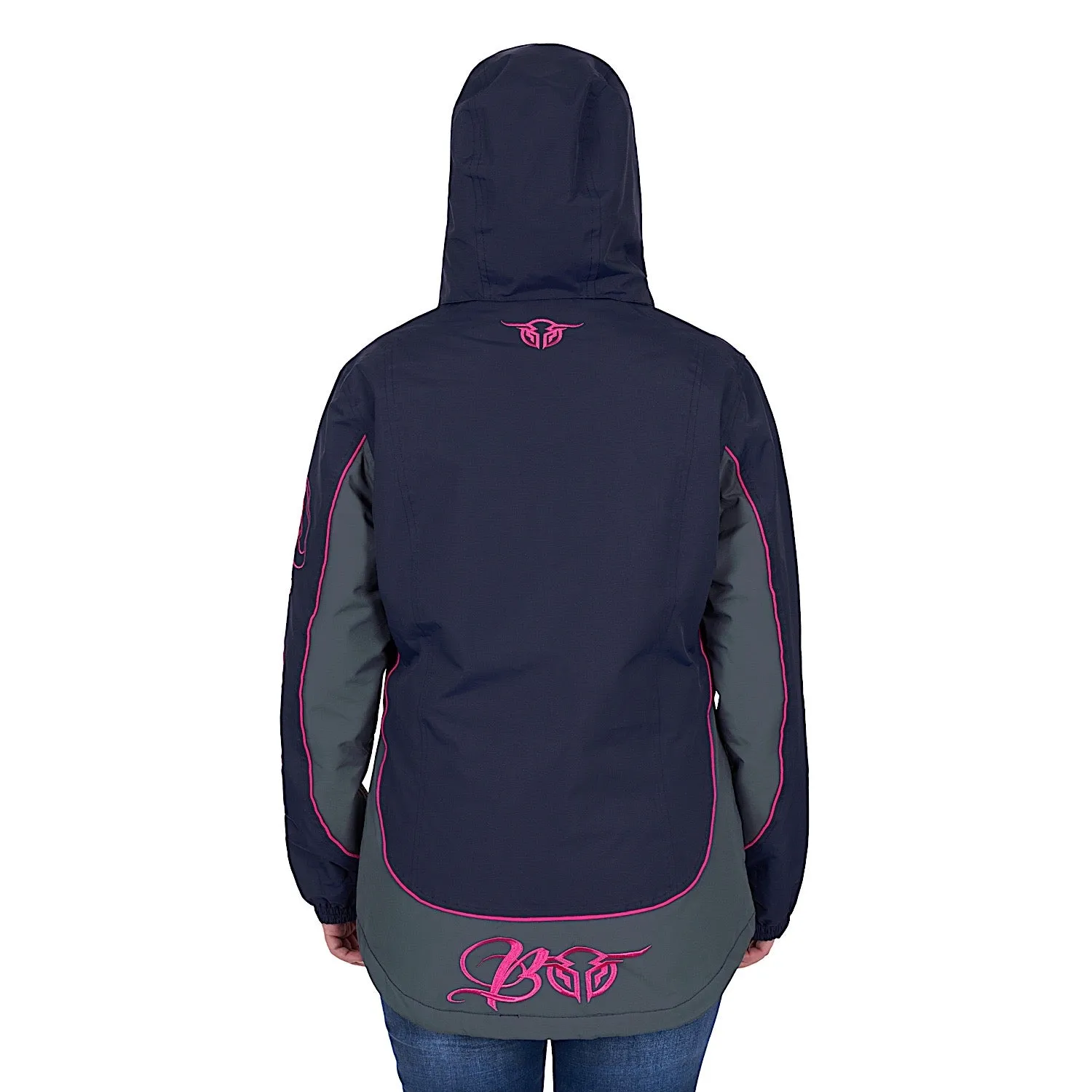 Bullzye Women's Carla Jacket - Navy / Pink