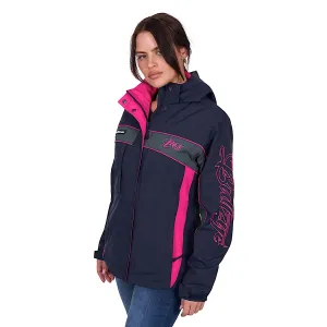 Bullzye Women's Carla Jacket - Navy / Pink