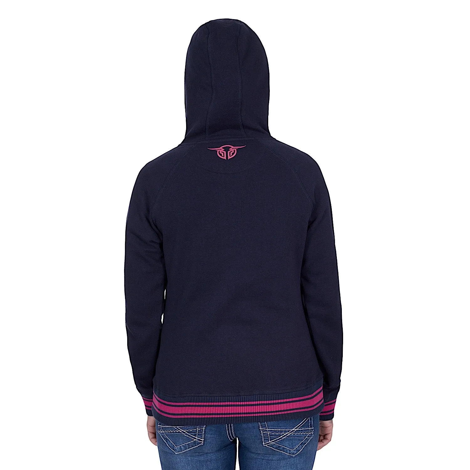 Bullzye Women's Morgan Pullover Hoodie - Navy
