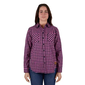 Dux-Bak Women's Adrianna Thermal Shirt - Pink