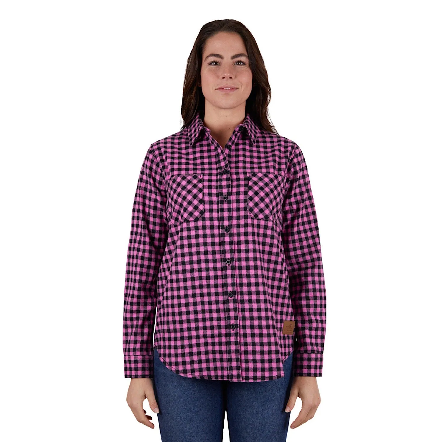 Dux-Bak Women's Adrianna Thermal Shirt - Pink