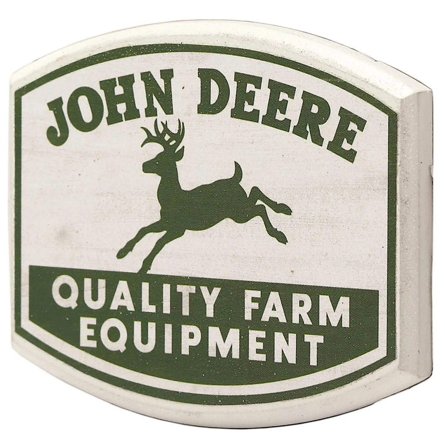 John Deere Quality Farm Equipment Wooden Magnet