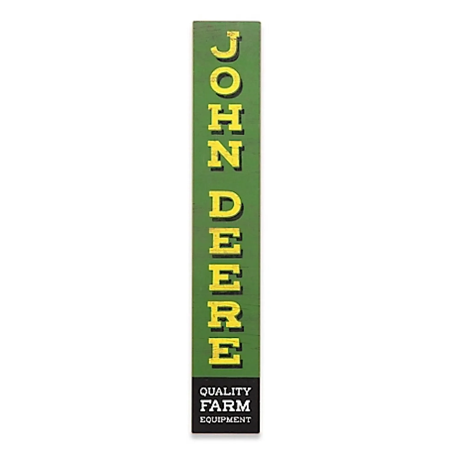 John Deere Vertical Quality Farm Equipment Rustic MDF Wall Decor Sign