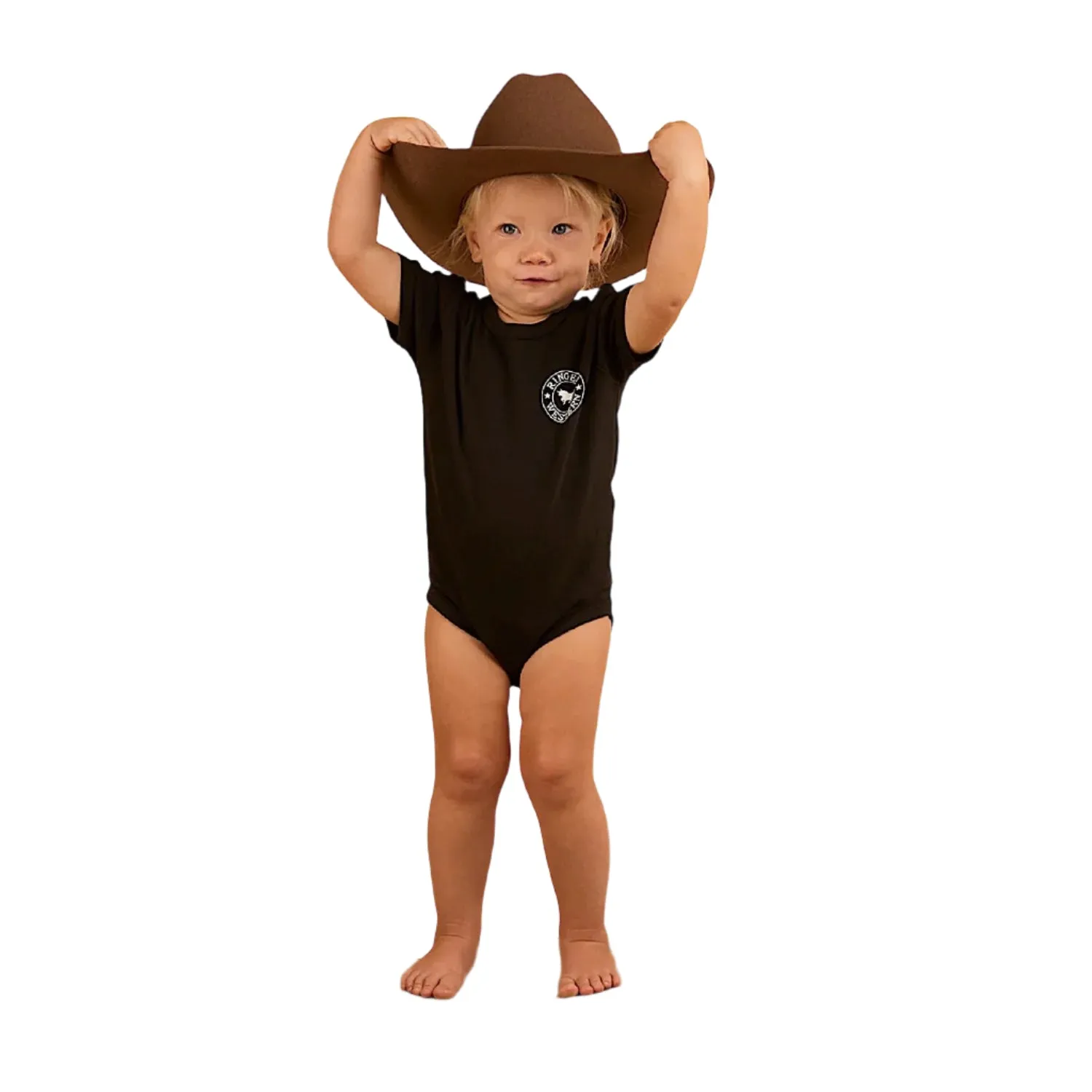 Ringers Western Babies Romper - Black