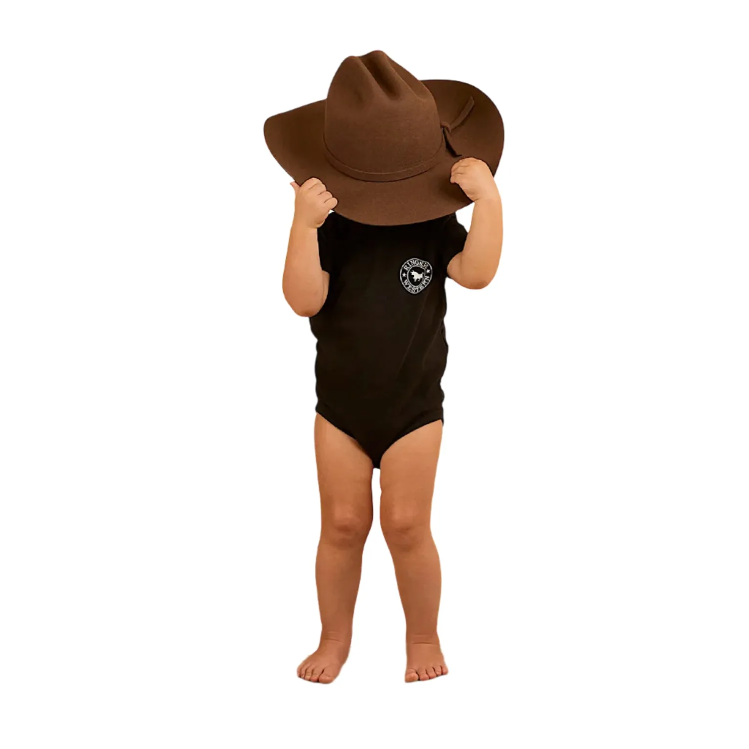 Ringers Western Babies Romper - Black