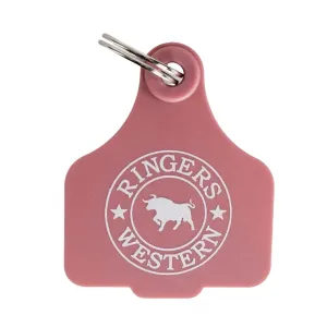 Ringers Western Cattle Tag - Dusty Rose