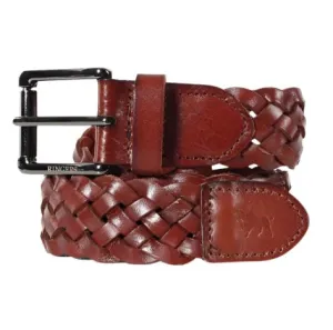 Ringers Western Coppabella Plaited Belt Brown
