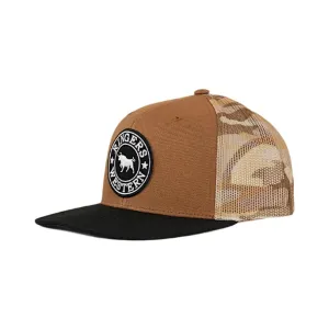 Ringers Western Dalby Flat Brim Trucker Cap - Clay