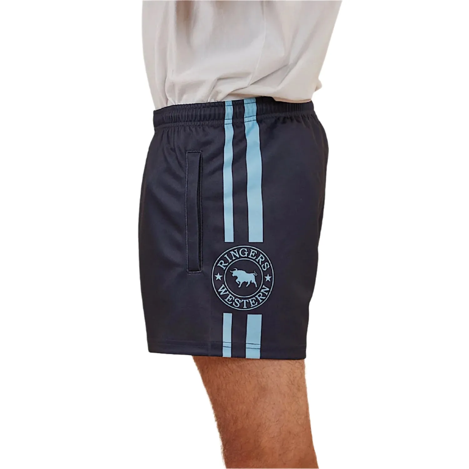 Ringers Western Footy Short - Navy