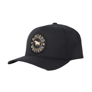 Ringers Western Grover Baseball Cap - Black / Clay
