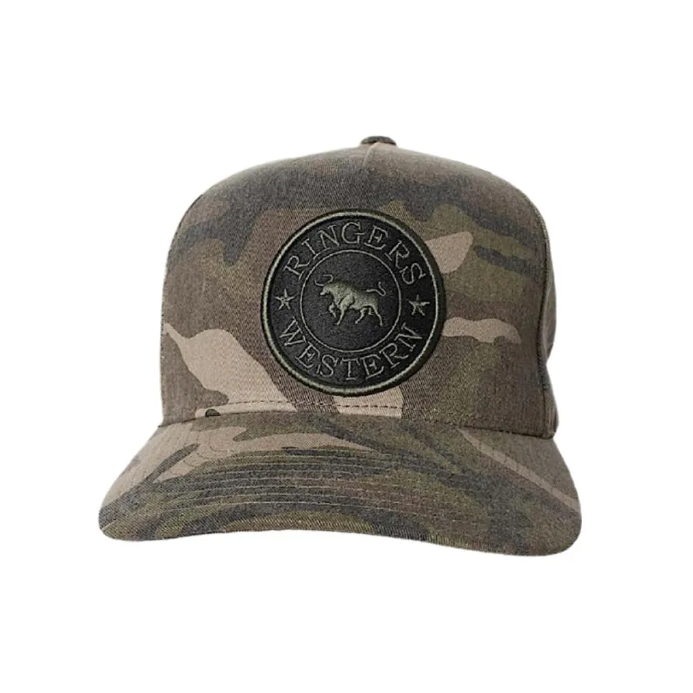 Ringers Western Grover Canvas Baseball Cap - Camo