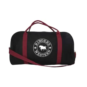 Ringers Western Gundagai Duffle Bag Black & Maroon