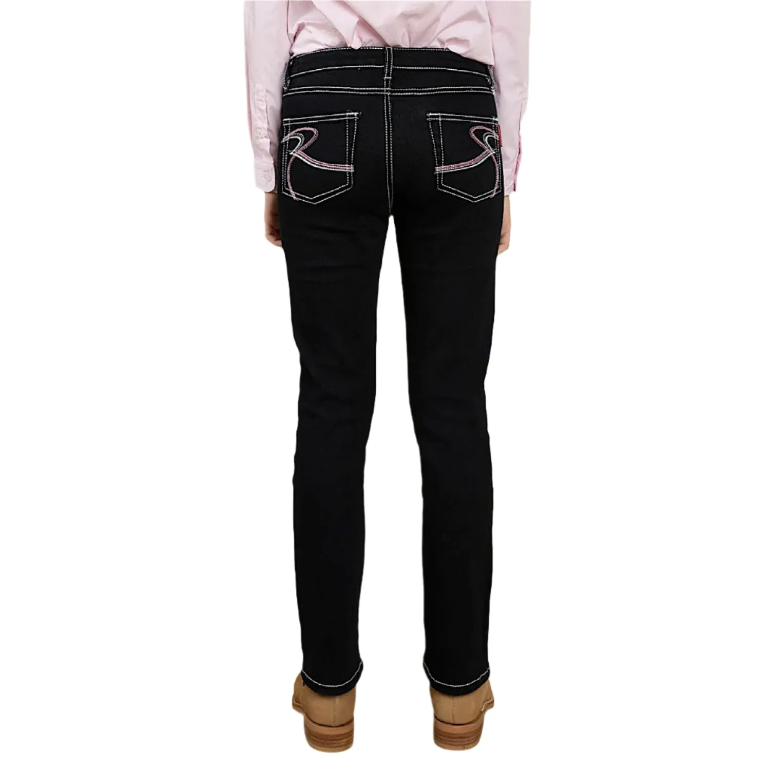 Ringers Western Kid's Joey Cowgirl Jean - Dark Blue