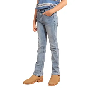 Ringers Western Kid's Joey Cowgirl Jean - Light Blue