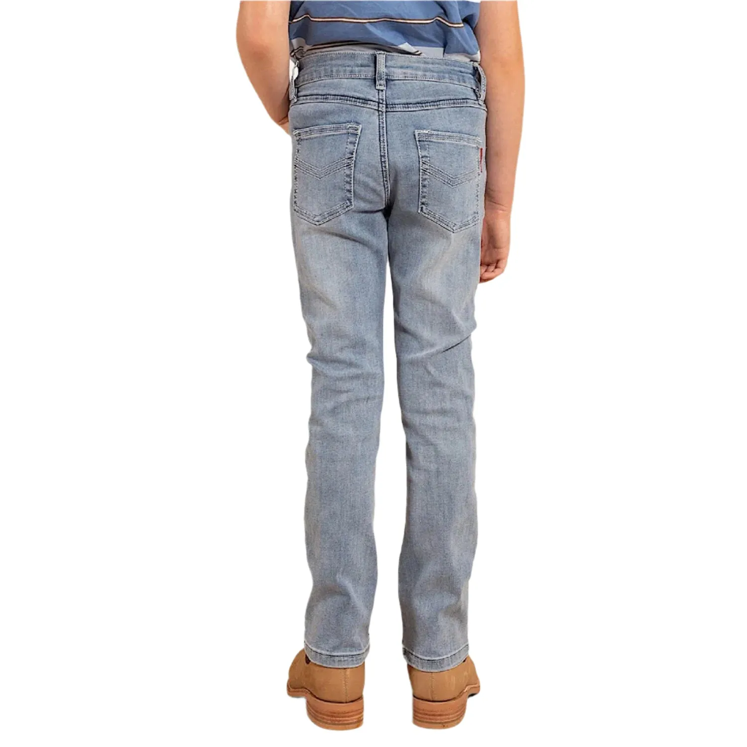 Ringers Western Kid's Joey Cowgirl Jean - Light Blue