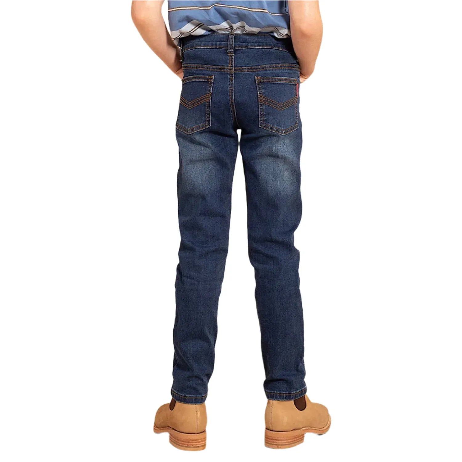 Ringers Western Kid's Junior Jeans - Classic Blue