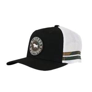 Ringers Western Kid's McCoy Trucker Cap - Black/Camo