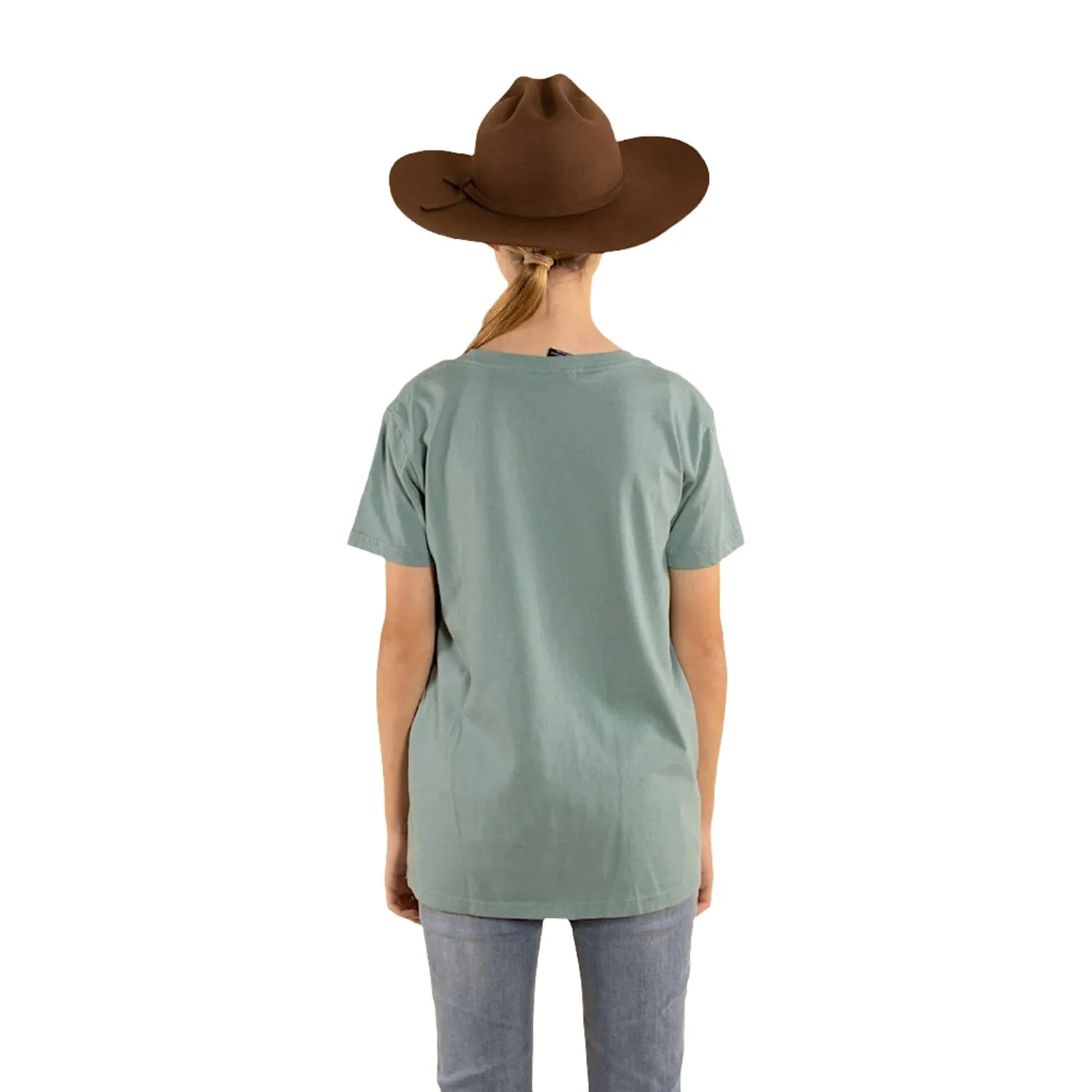 Ringers Western Kid's Mini Rancher Classic Fit T-Shirt - Sea Green