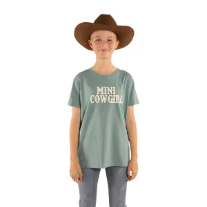 Ringers Western Kid's Mini Rancher Classic Fit T-Shirt - Sea Green