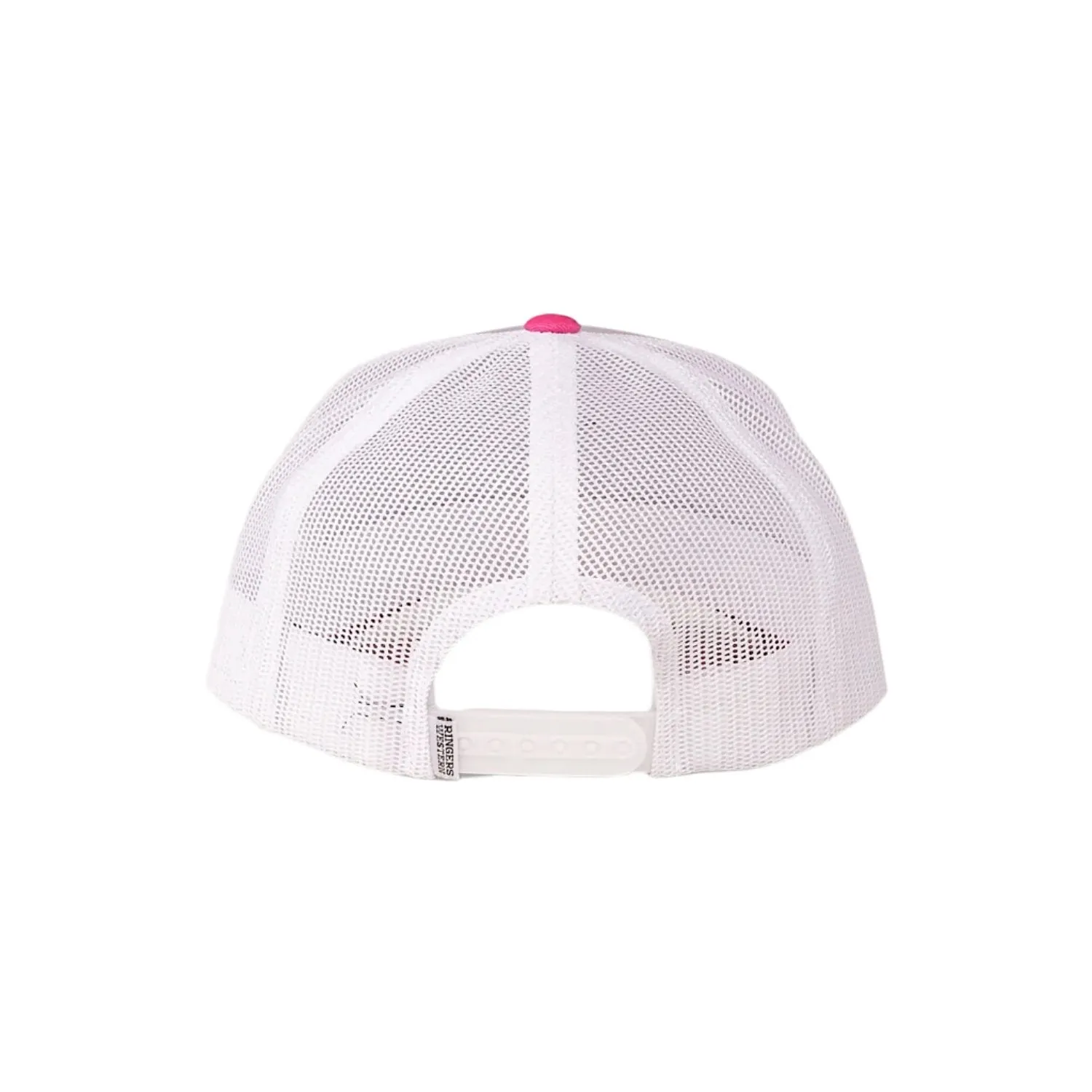 Ringers Western Kid's Signature Bull Trucker Cap - Lilac/Candy