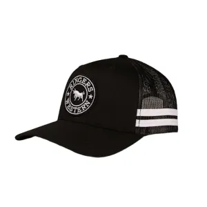 Ringers Western McCoy Trucker Cap - Black/White