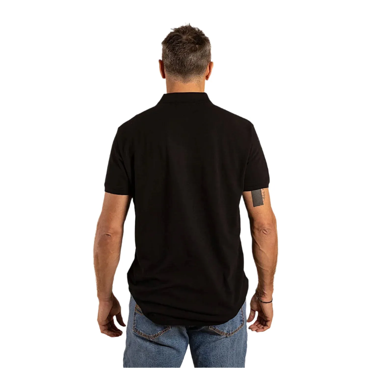 Ringers Western Men's Essential Polo - Black