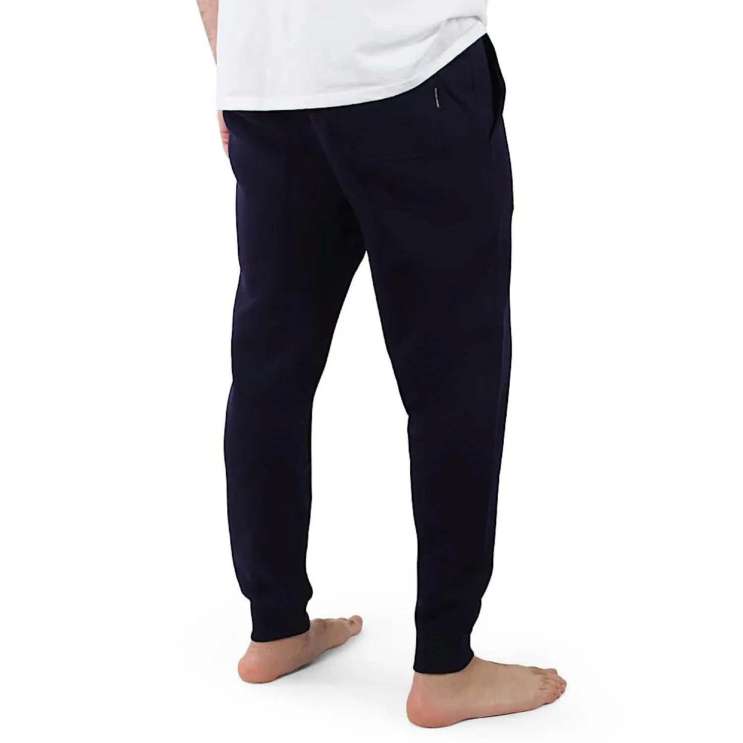 Ringers Western Men's Kansas Trackpants - Dark Navy with White Print